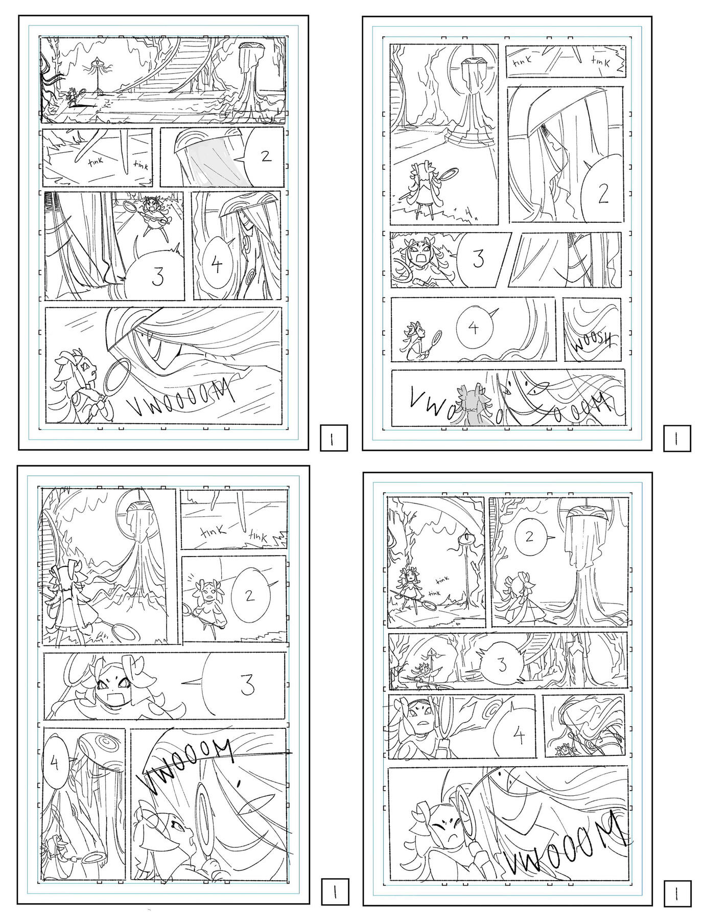 4 thumbnails for a page of Nettle And The Sea Witch